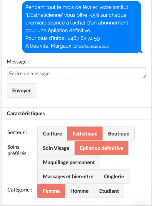 Image Campagnes promos par SMS